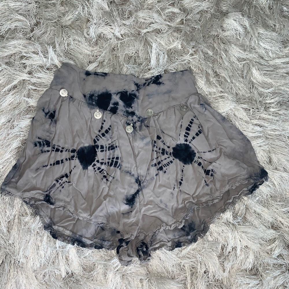 Tie dye shorts